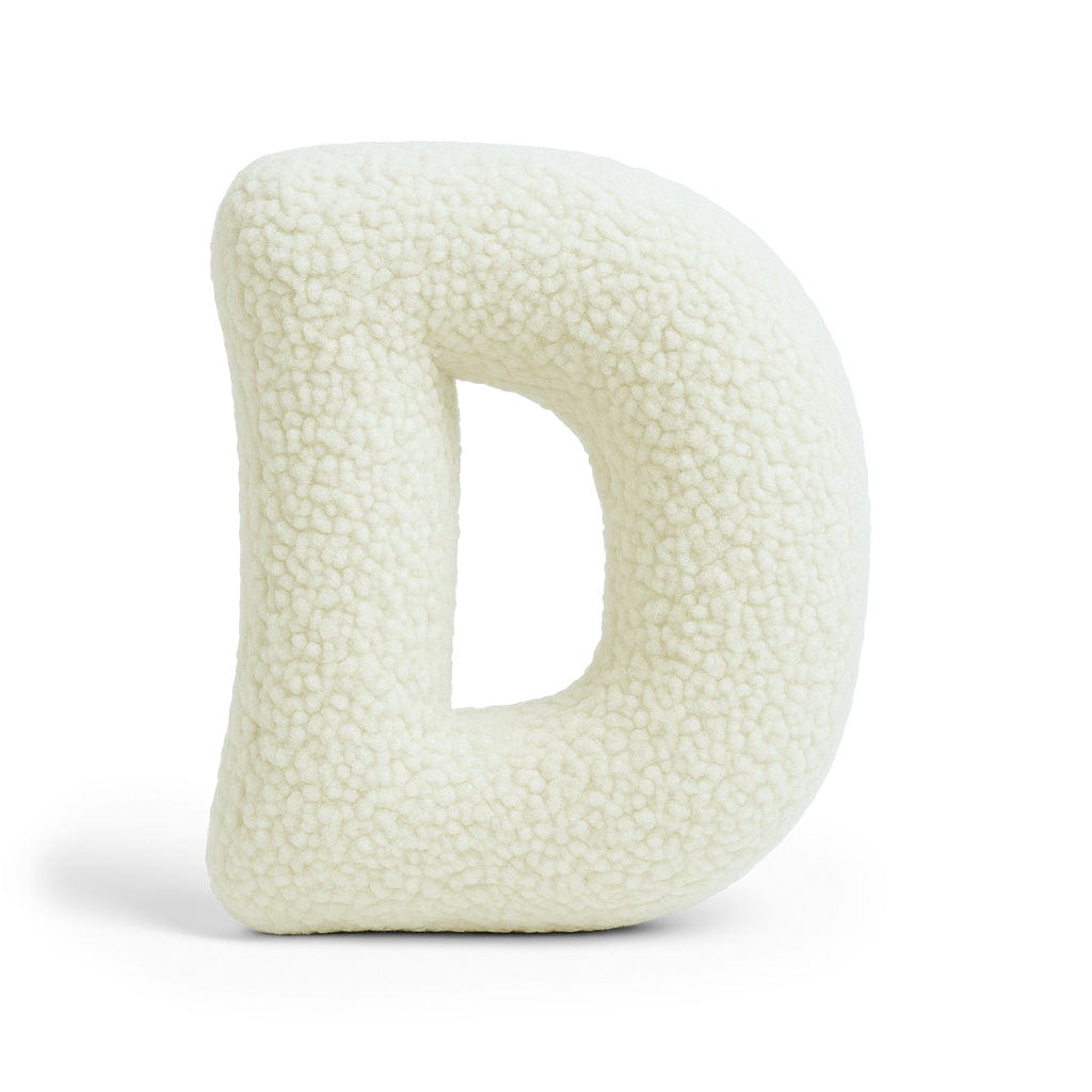 MeowBaby.de MeowBaby Buchstaben-Kissen Bearly - creme/beige