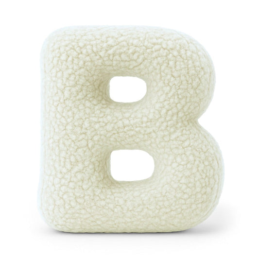 MeowBaby.de MeowBaby Buchstaben-Kissen Bearly - creme/beige