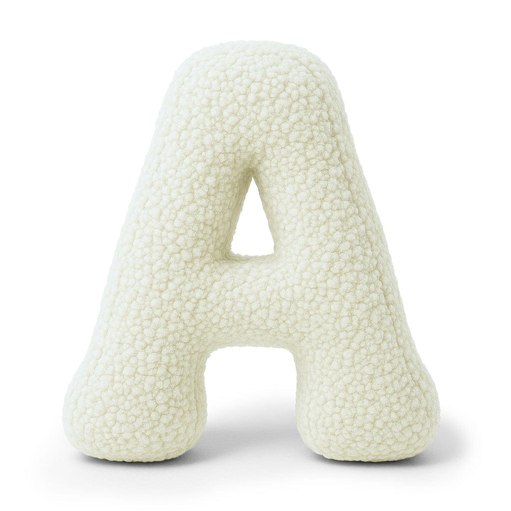 MeowBaby.de MeowBaby Buchstaben-Kissen Bearly - creme/beige