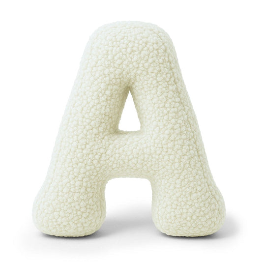 MeowBaby.de MeowBaby Buchstaben-Kissen Bearly - creme/beige