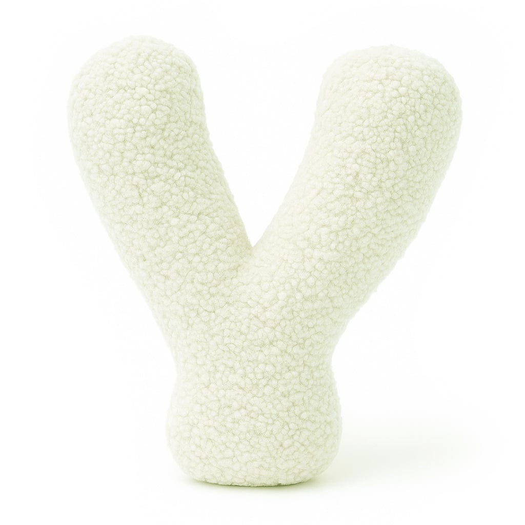 MeowBaby.de MeowBaby Buchstaben-Kissen Bearly - creme/beige