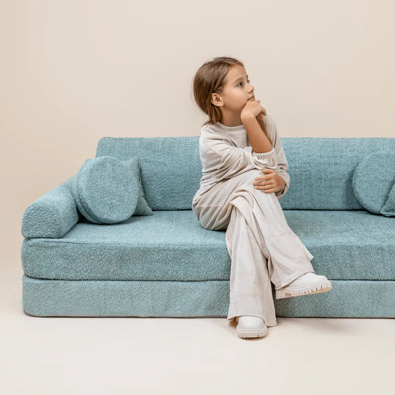 MeowBaby.de MeowBaby Spielsofa Premium Bouclé