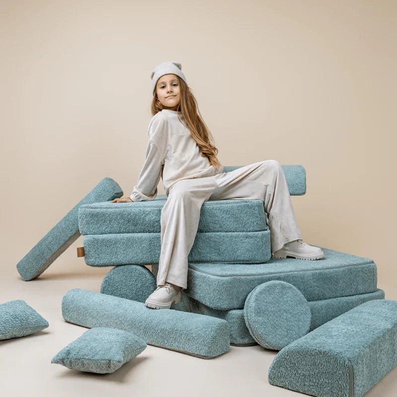 MeowBaby.de MeowBaby Spielsofa Premium Bouclé