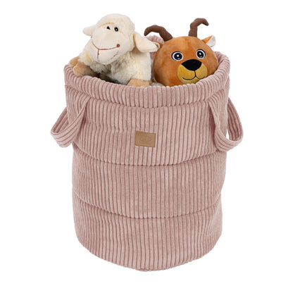 MeowBaby.de MeowBaby Spielzeugtonne Cord Classic Cord Edition