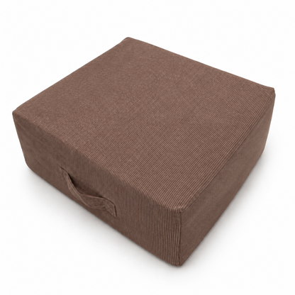 MeowBaby.de MeowBaby Hüpfpolster Cord Premium 60x60 cm