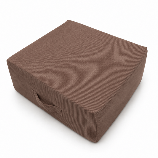 MeowBaby.de MeowBaby Hüpfpolster Cord Premium 60x60 cm