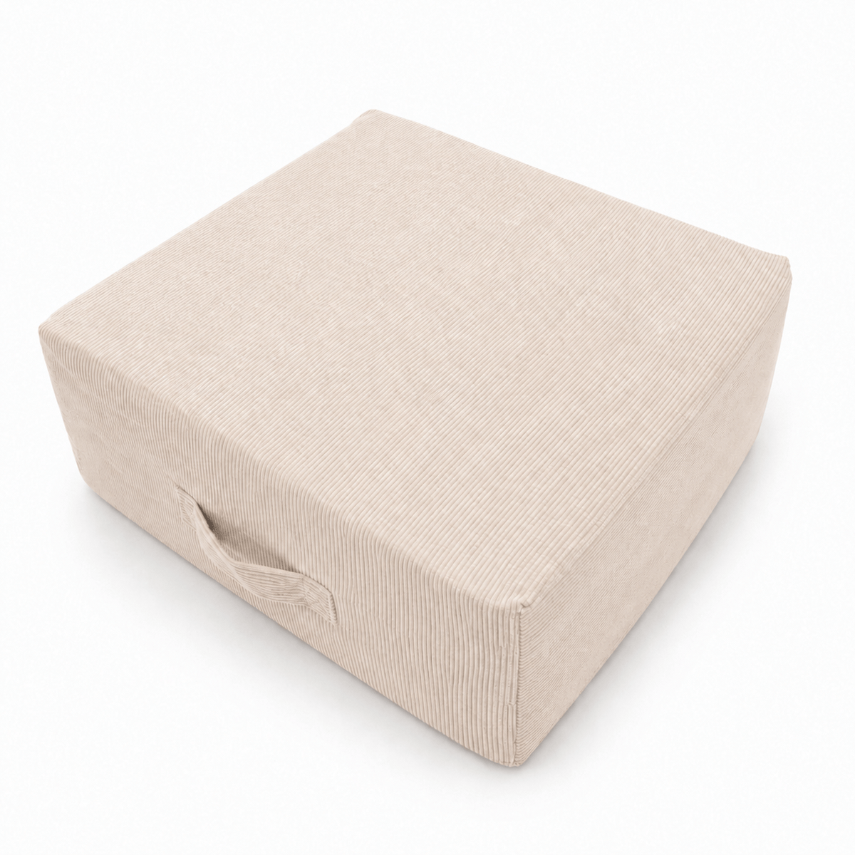MeowBaby.de MeowBaby Hüpfpolster Cord Premium 60x60 cm