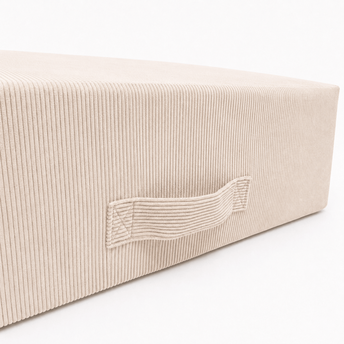 MeowBaby.de MeowBaby Hüpfpolster Cord Premium 60x60 cm
