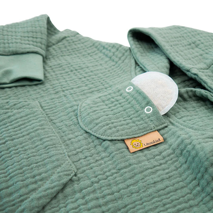 Löwenkind Hoodie mit Pad-Tasche