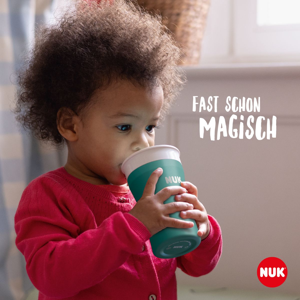 NUK Magic Cup Thermobecher Edelstahl 230ml