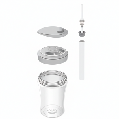 NUK Action Cup Ersatztrinkhalm 2er Pack