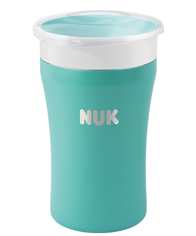 NUK Magic Cup Edelstahl 230ml 2er Set
