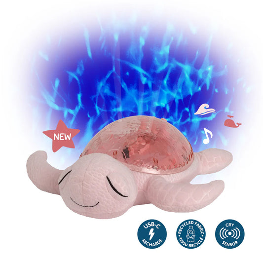 cloud-b cloud-b Tranquil Turtle Pink – Unterwasser-Projektor wiederaufladbar