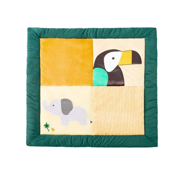 Patchwork Playmat - Dschungel