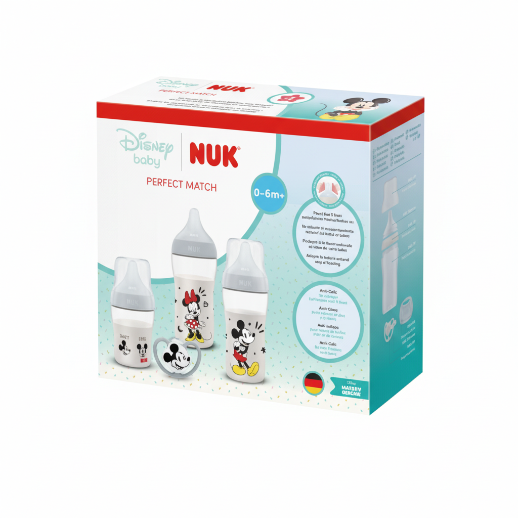 NUK Disney Mickey Mouse Perfect Match Gift Set