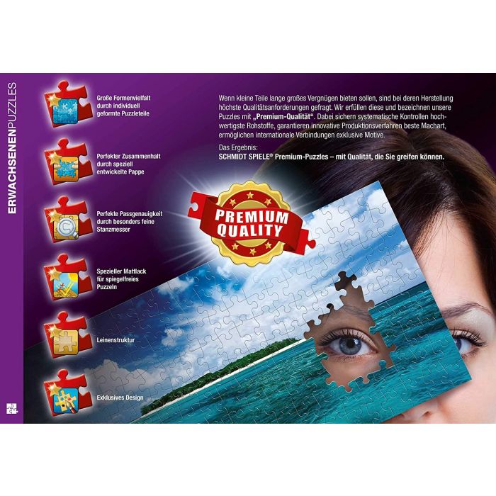 Romantisches Landhaus, 500 Teile Puzzle