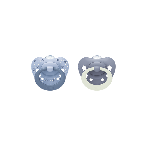 NUK First Choice Classic Day & Night Silikon Schnuller