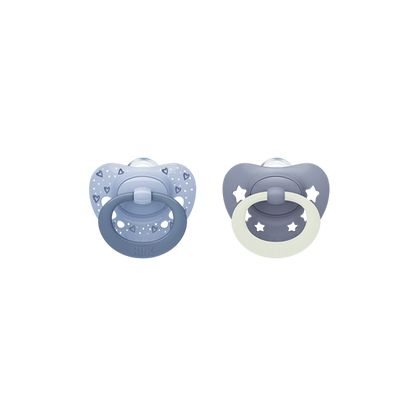 NUK First Choice Classic Day & Night Silikon Schnuller
