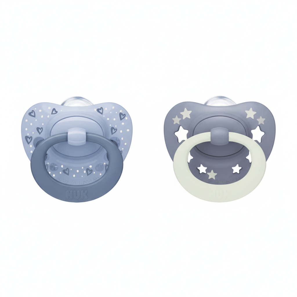 NUK First Choice Classic Day & Night Silikon Schnuller