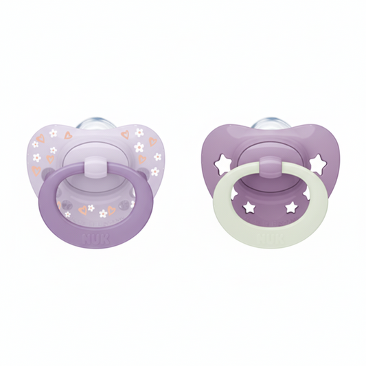 NUK First Choice Classic Day & Night Silikon Schnuller