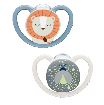 NUK Perfect Match Air Night Silikon-Schnuller