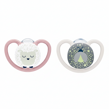 NUK Perfect Match Air Night Silikon-Schnuller