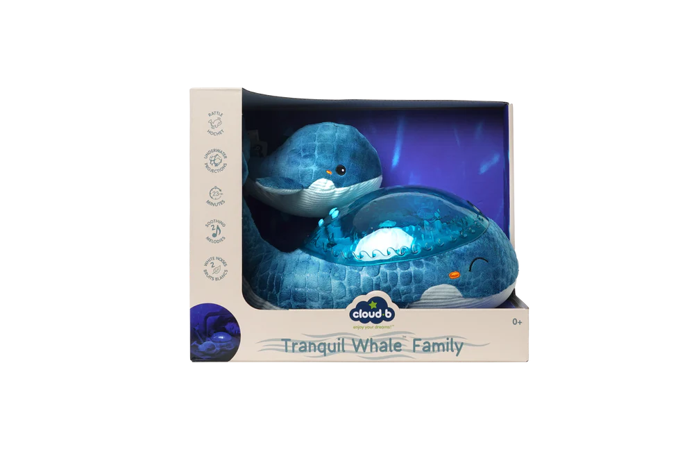 cloud-b Tranquil Whale™ Family blau